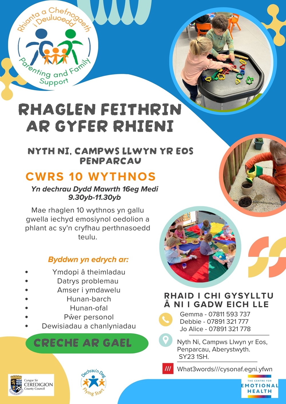 Rhaglen Feithrin Ar Gyfer Rhieni