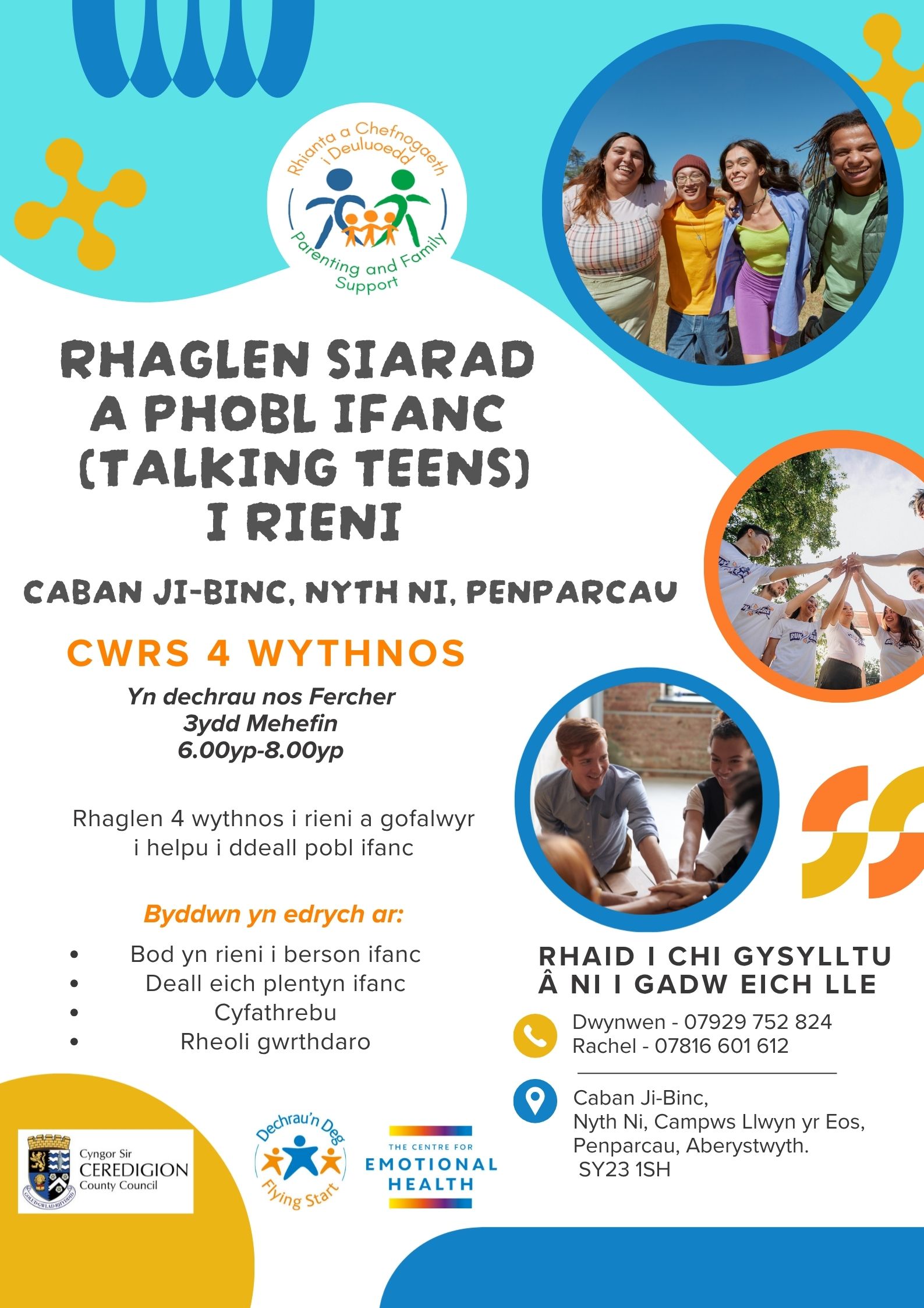 Rhaglen Siarad a Phobl Ifanc (Talking Teens) 