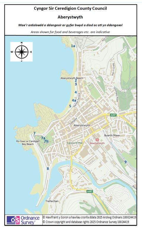 Aberystywyth outdoor trading zones