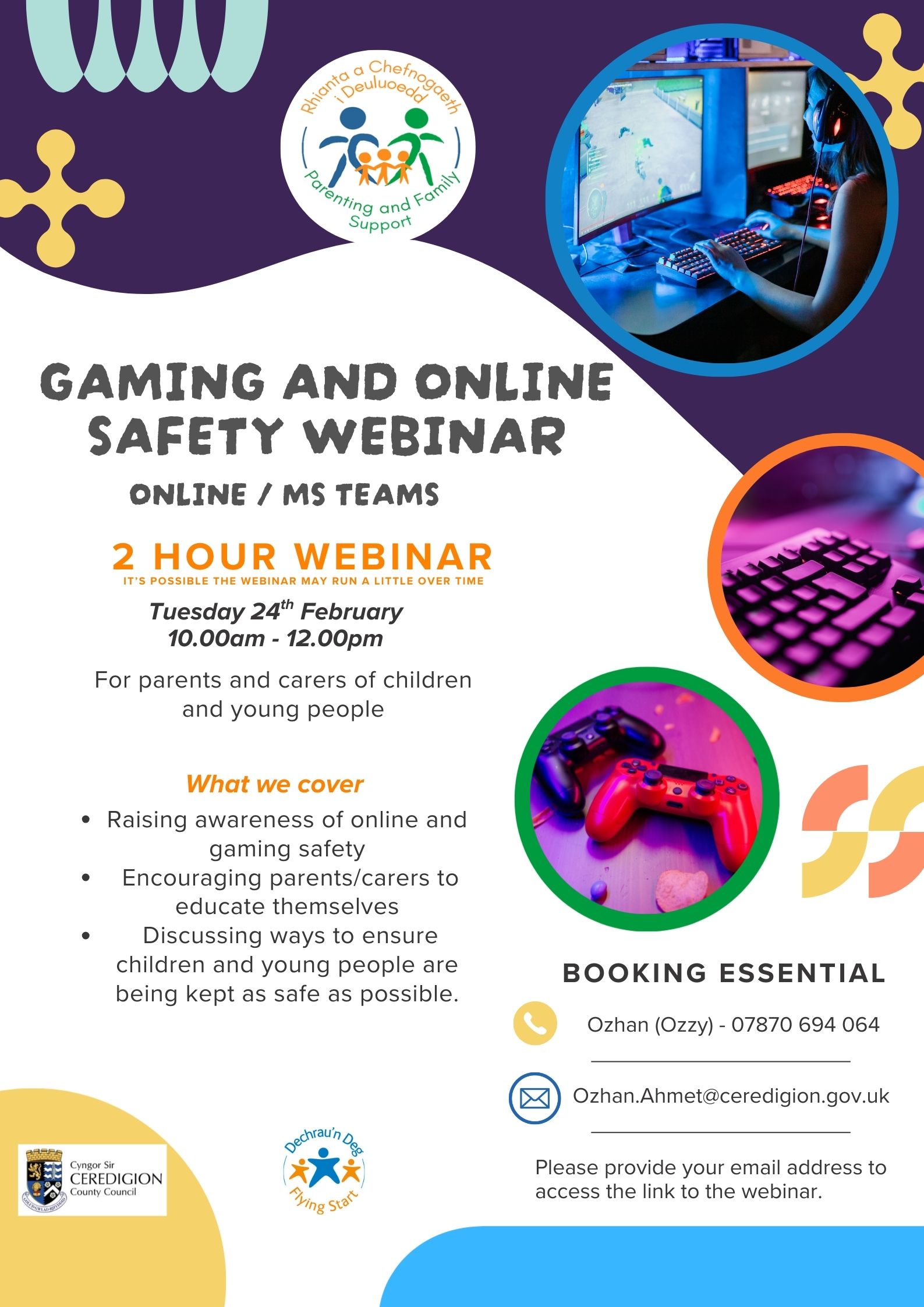  Gaming and Online Safety Webinar
