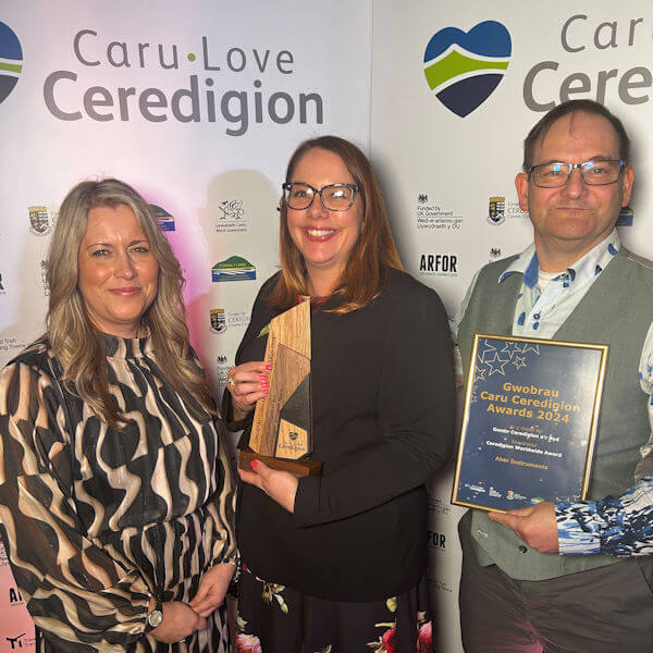 Winner of Ceredigion Worldwide Award